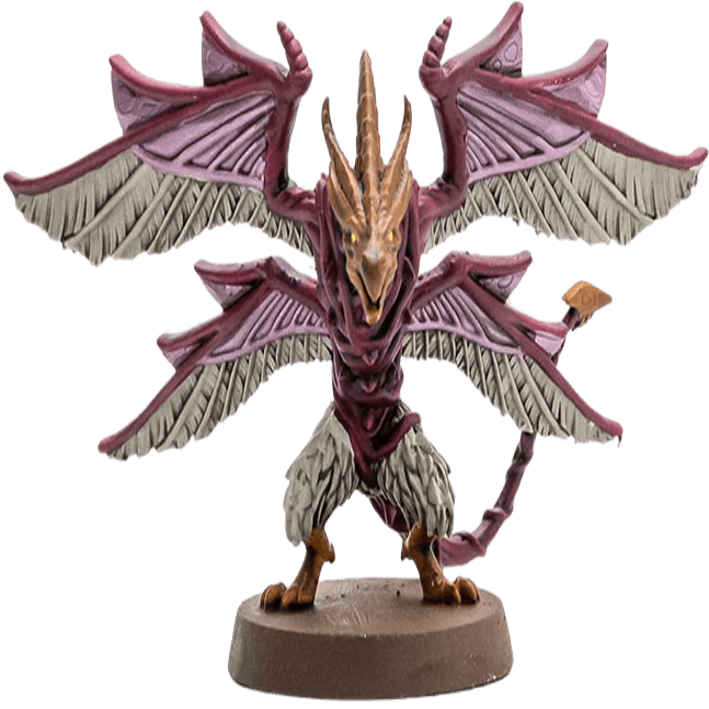 Chana the Zenithwing (Embers of War) (Unpainted) from Heroscape