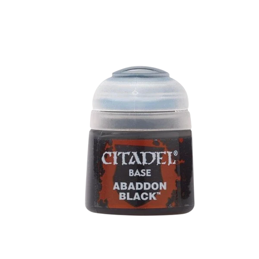 Citadel Colour: Base - Abaddon Black (12ml)