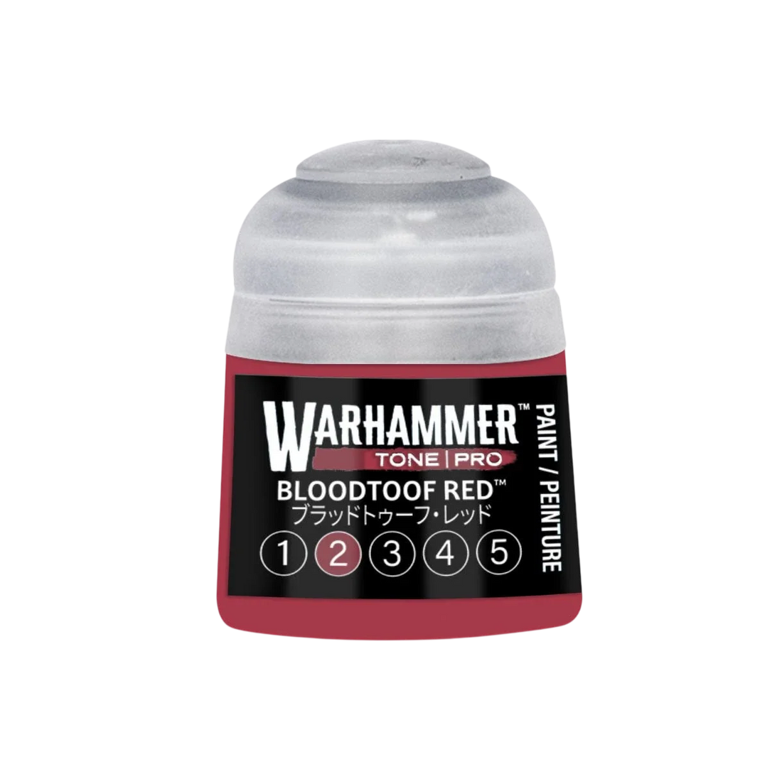 Warhammer Tone Pro Paint Bloodtoof Red 2 12Ml - Citadel Acrylic