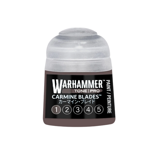 Warhammer Tone Pro Paint Carmine Blades 1 12Ml - Citadel Acrylic