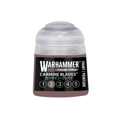 Warhammer Tone Pro Paint Carmine Blades 2 12Ml - Citadel Acrylic
