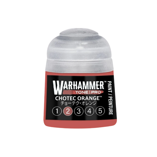 Warhammer Tone Pro Paint Chotec Orange 2 12Ml - Citadel Acrylic