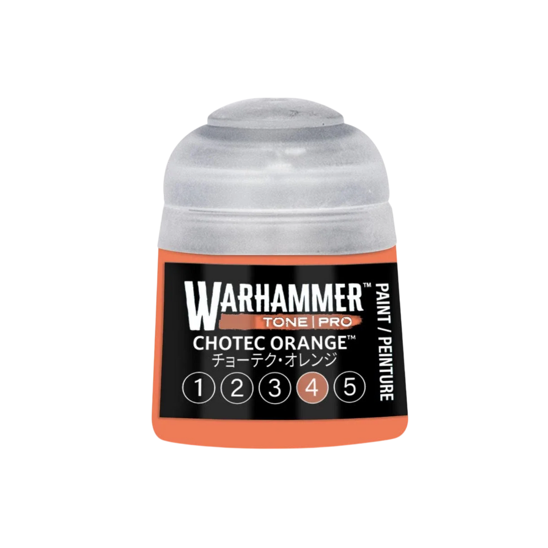Warhammer Tone Pro Paint Chotec Orange 4 12Ml - Citadel Acrylic