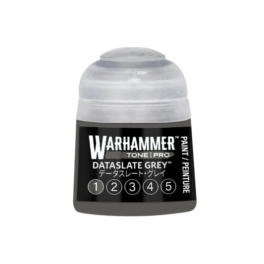 Warhammer Tone Pro Paint Dataslate Grey 1 12Ml - Citadel Acrylic