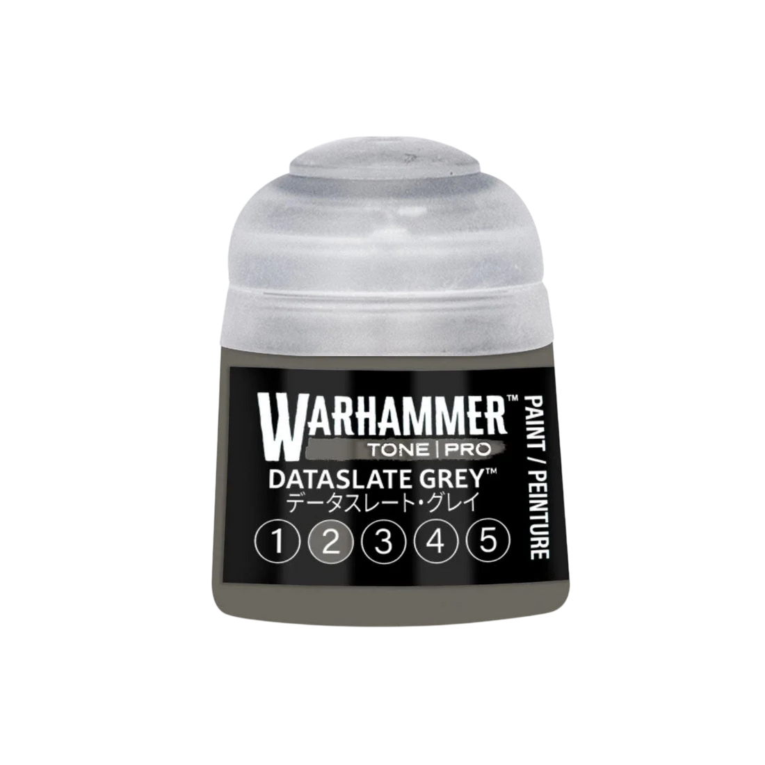 Warhammer Tone Pro Paint Dataslate Grey 2 12Ml - Citadel Acrylic