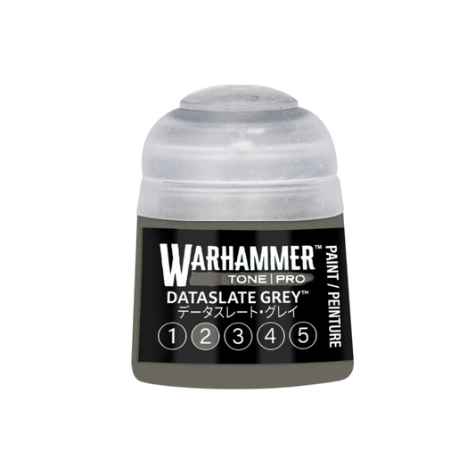 Warhammer Tone Pro Paint Dataslate Grey 2 12Ml - Citadel Acrylic