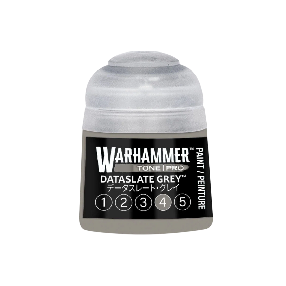 Warhammer Tone Pro Paint Dataslate Grey 4 12Ml - Citadel Acrylic