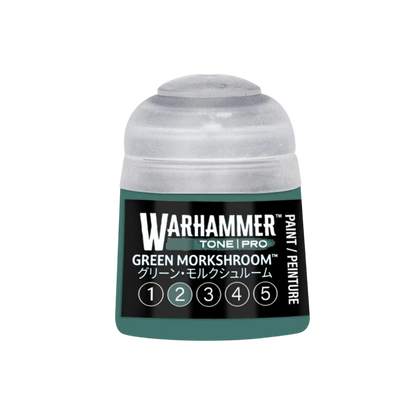 Warhammer Tone Pro Paint Green Morkshroom 2 12Ml - Citadel Acrylic