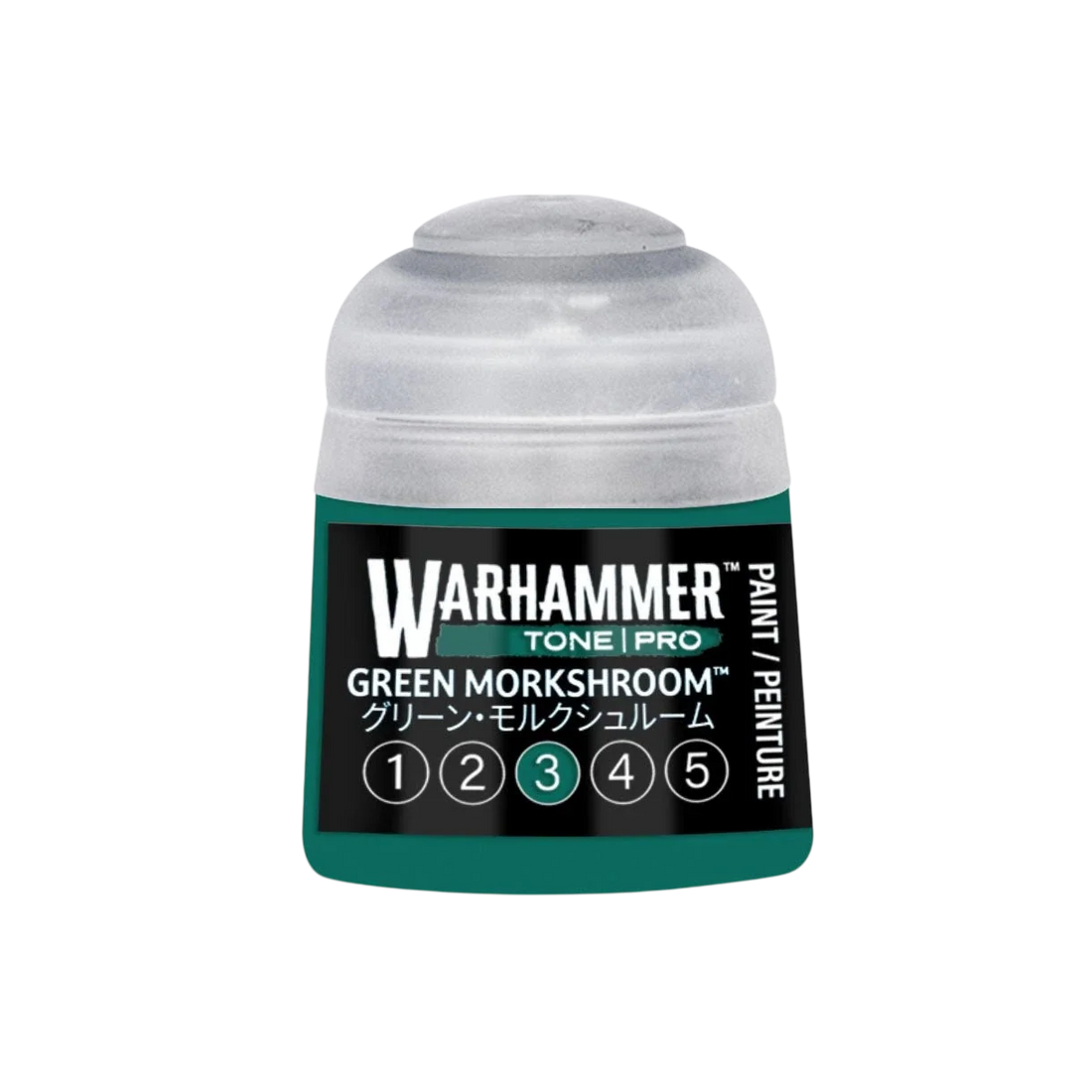 Warhammer Tone Pro Paint Green Morkshroom 3 12Ml - Citadel Acrylic
