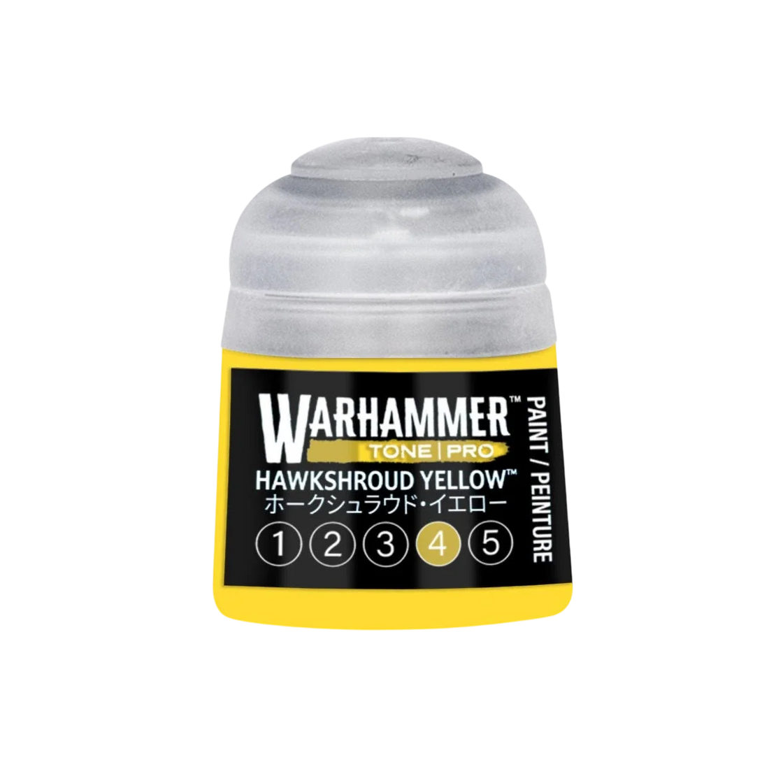 Warhammer Tone Pro Paint Hawkshroud Yellow 4 12Ml - Citadel Acrylic