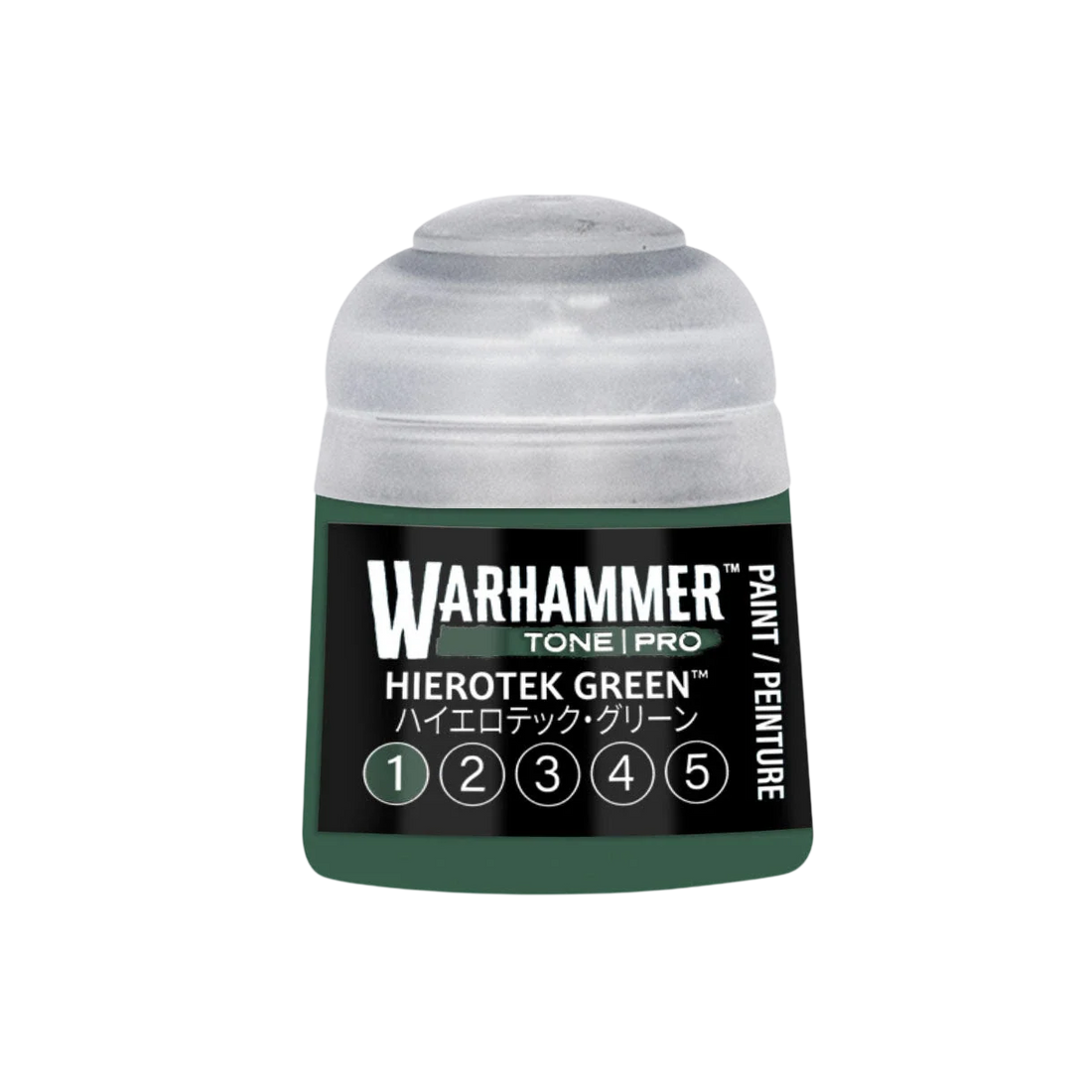 Warhammer Tone Pro Paint Hierotek Green 1 12Ml - Citadel Acrylic