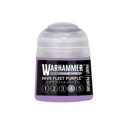 Warhammer Tone Pro Paint Hive Fleet Purple 4 12Ml - Citadel Acrylic