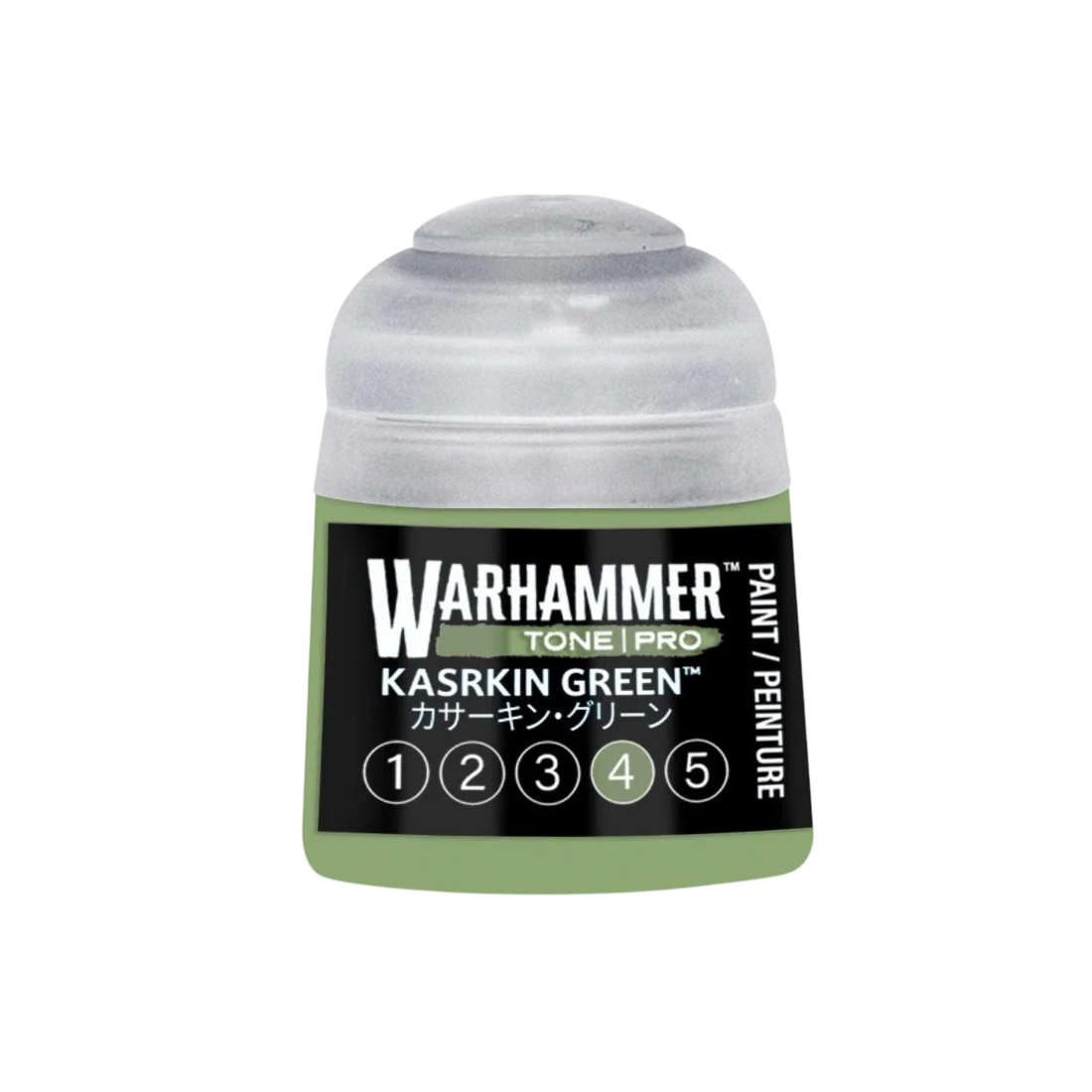 Warhammer Tone Pro Paint Kasrkin Green 4 12Ml - Citadel Acrylic