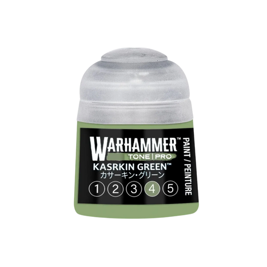 Warhammer Tone Pro Paint Kasrkin Green 4 12Ml - Citadel Acrylic