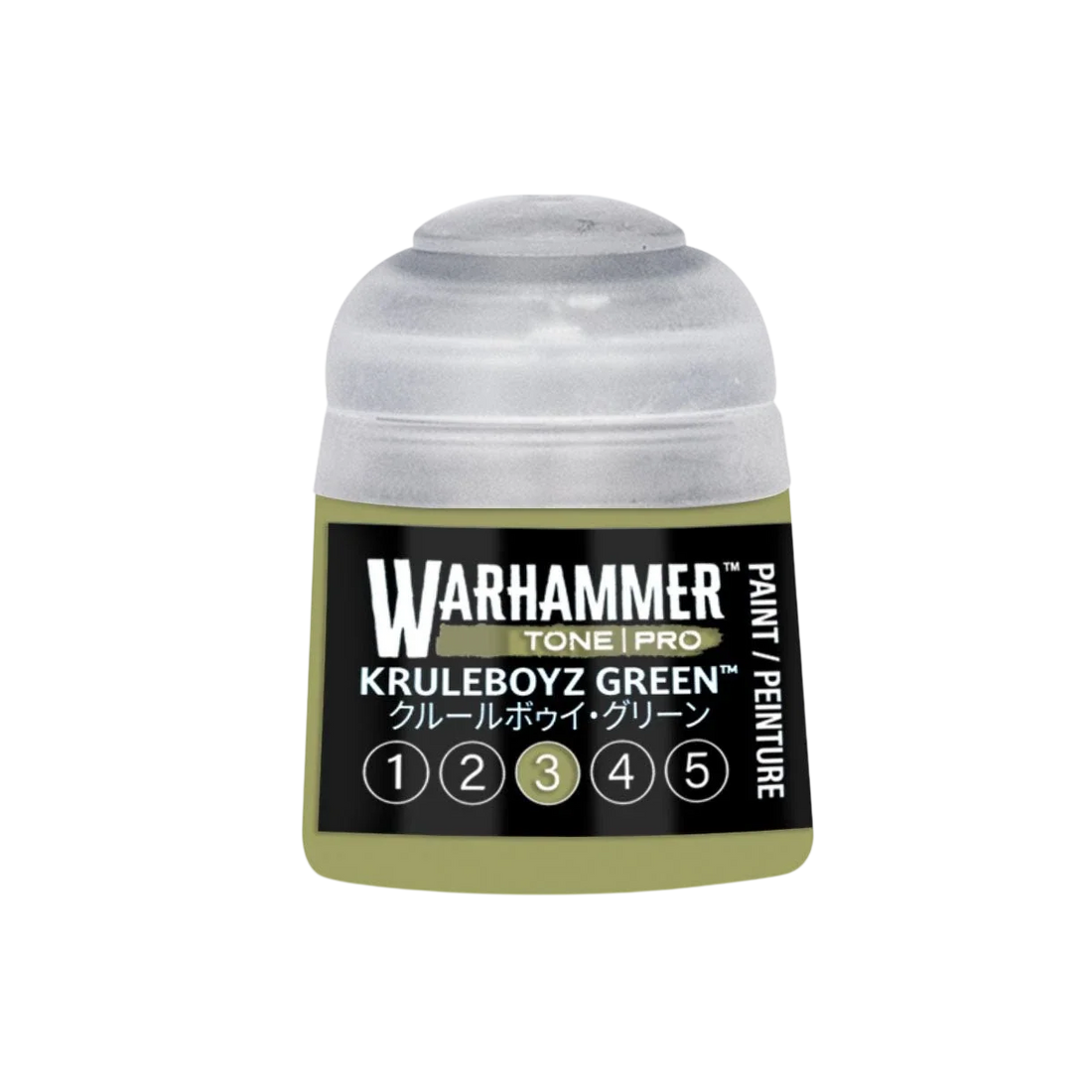 Warhammer Tone Pro Paint Kruleboyz Green 3 12Ml - Citadel Acrylic