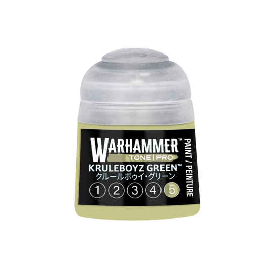 Warhammer Tone Pro Paint Kruleboyz Green 5 12Ml - Citadel Acrylic