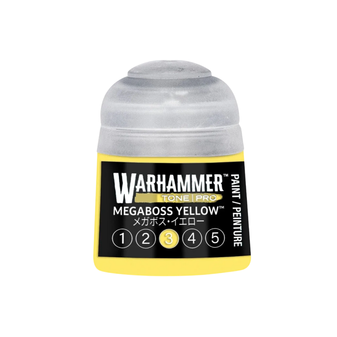Warhammer Tone Pro Paint Megaboss Yellow 3 12Ml - Citadel Acrylic