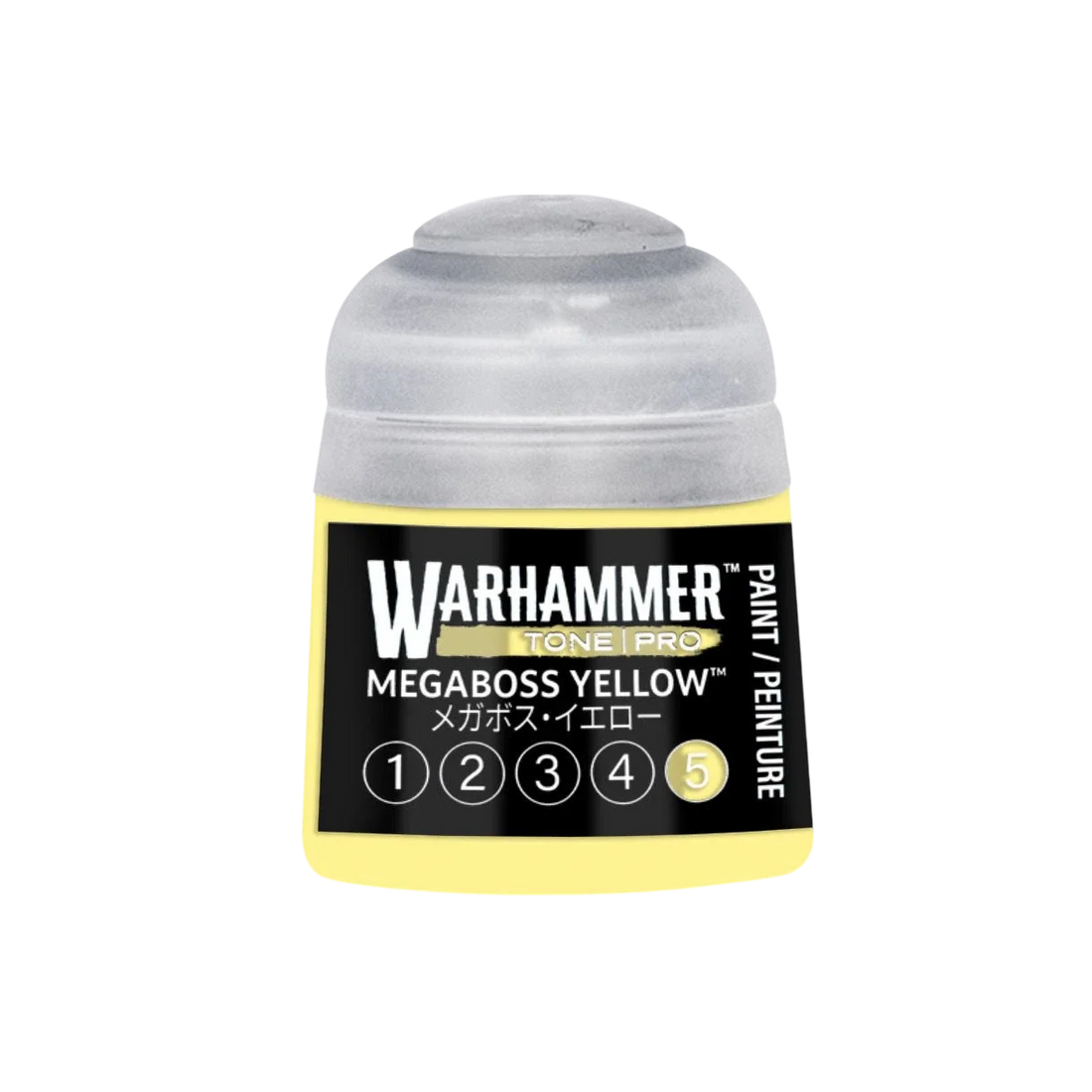 Warhammer Tone Pro Paint Megaboss Yellow 5 12Ml - Citadel Acrylic