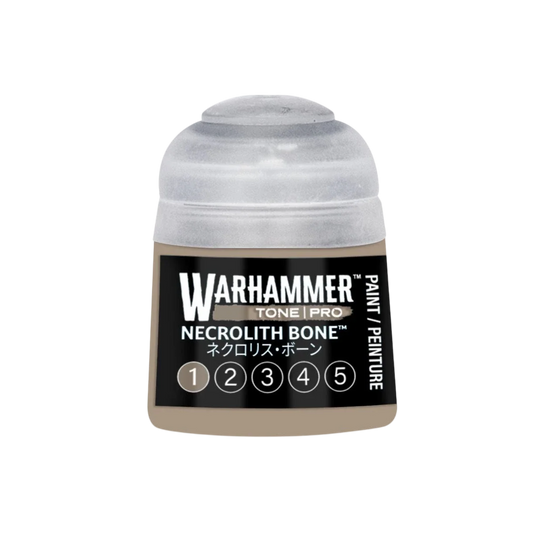 Warhammer Tone Pro Paint Necrolith Bone 1 12Ml - Citadel Acrylic