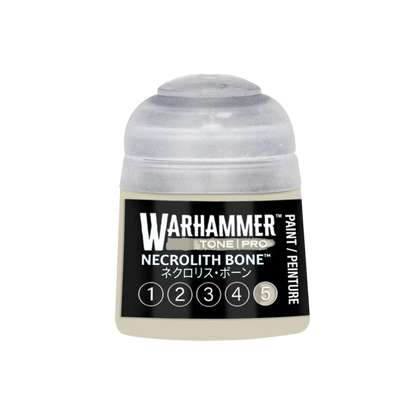 Warhammer Tone Pro Paint Necrolith Bone 5 12Ml - Citadel Acrylic