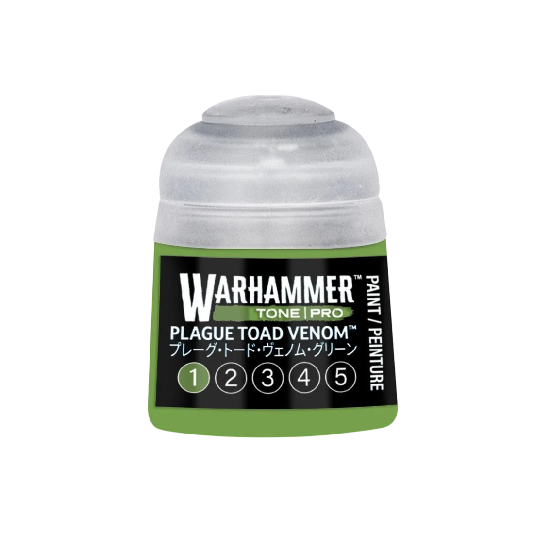 Warhammer Tone Pro Paint Plague Toad Venom 1 12Ml - Citadel Acrylic