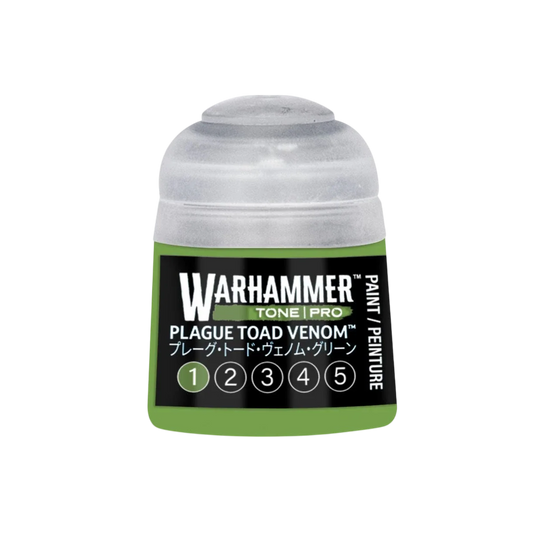 Warhammer Tone Pro Paint Plague Toad Venom 1 12Ml - Citadel Acrylic