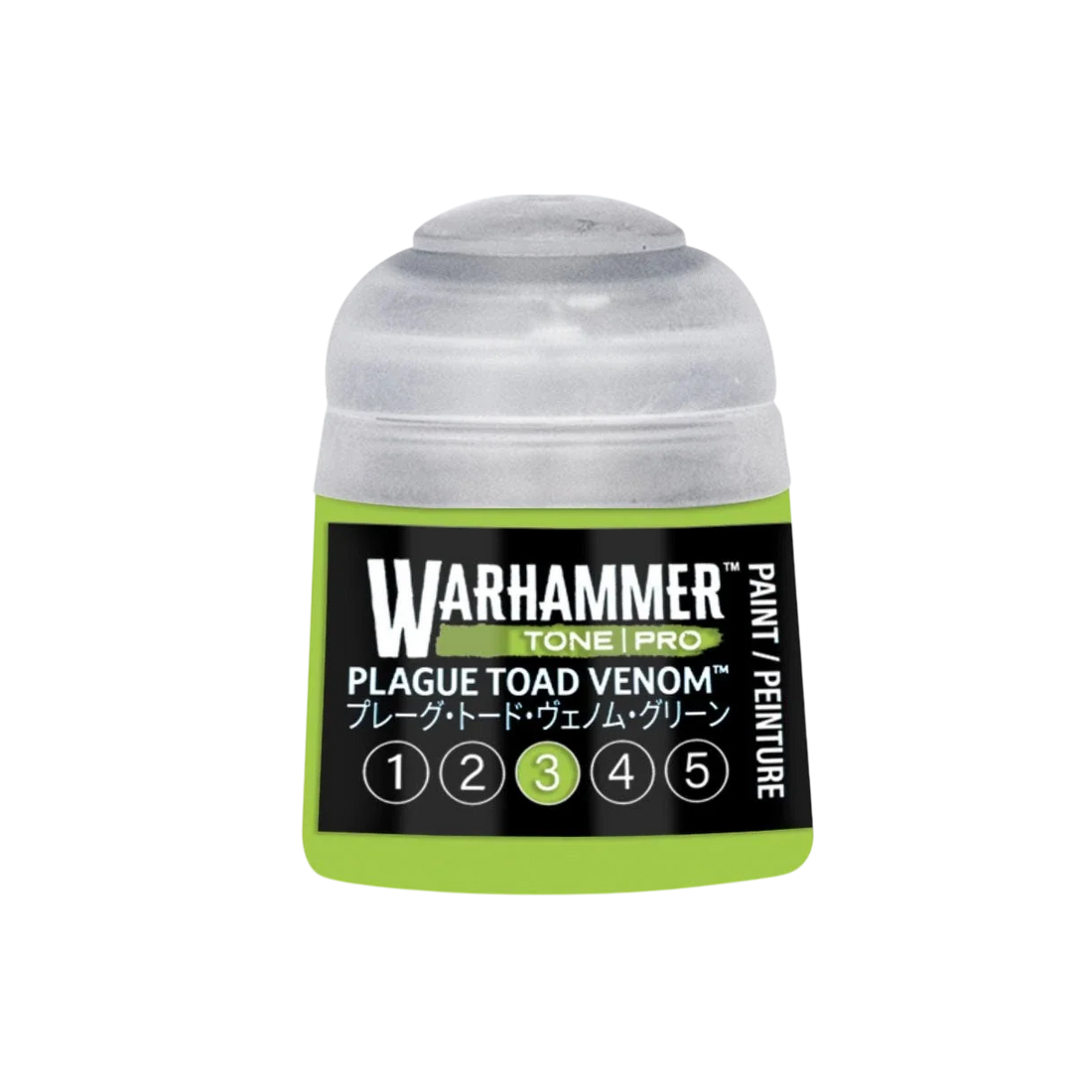 Warhammer Tone Pro Paint Plague Toad Venom 3 12Ml - Citadel Acrylic