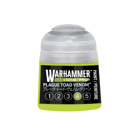 Warhammer Tone Pro Paint Plague Toad Venom 4 12Ml - Citadel Acrylic