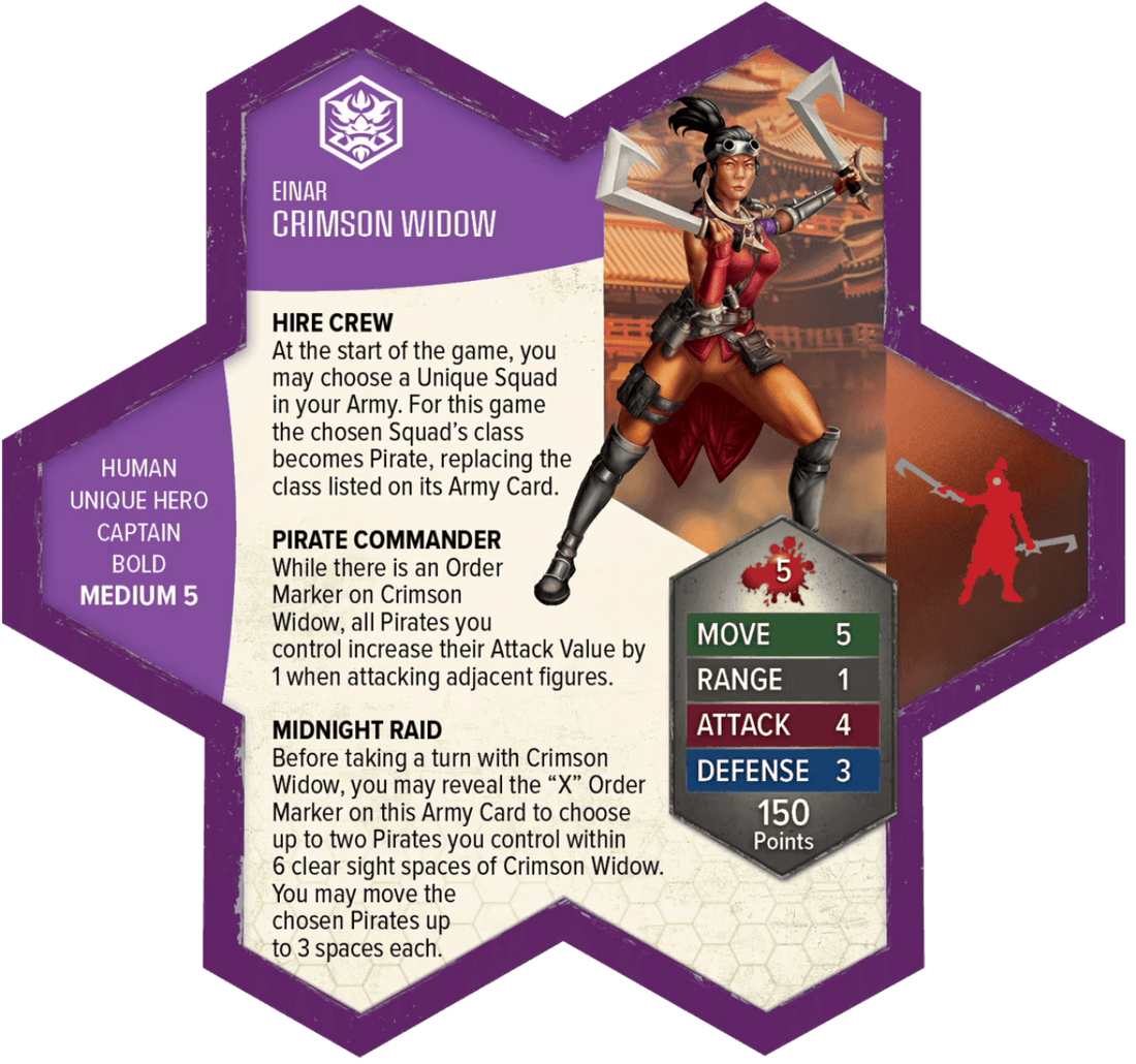 Crimson Widow (Embers of War) (Prepainted)