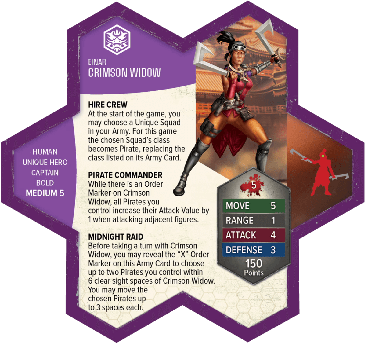 Crimson Widow (Embers of War) (Prepainted)