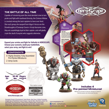 Crimson Widow & Dreadnoughts of Caraway Cavern Army Expansion (Embers of War) (Prepainted) (New in Box)