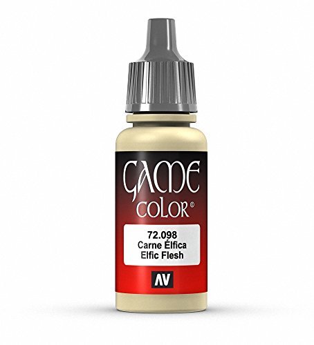 Vallejo Game Color Elfic Flesh Paint, 17ml