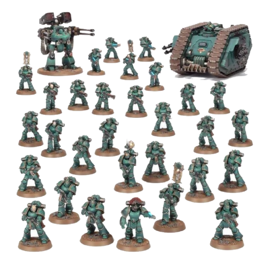 Legiones Astartes Battle Group New In Box Legiones Astartes Battle Group, First Release Year: 2023. Material: Plastic. Factions On Wargame Trader