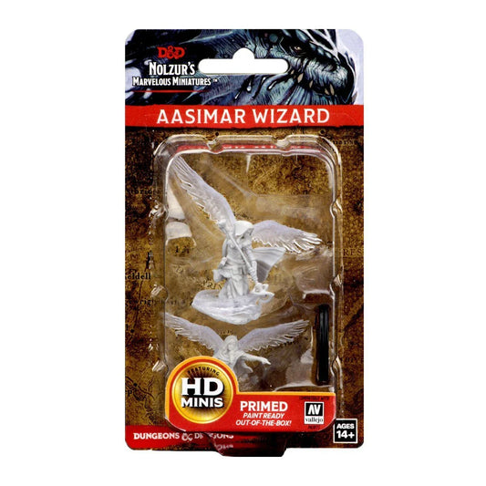 Aasimar Female Wizard (Unpainted)
