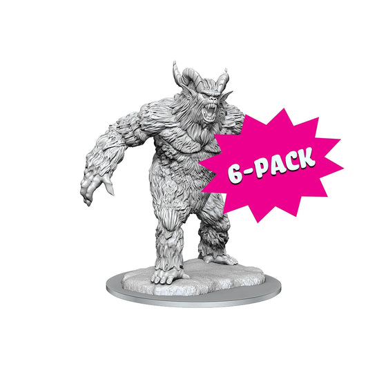 Abominable Yeti (Bundle of 6) (Unpainted)