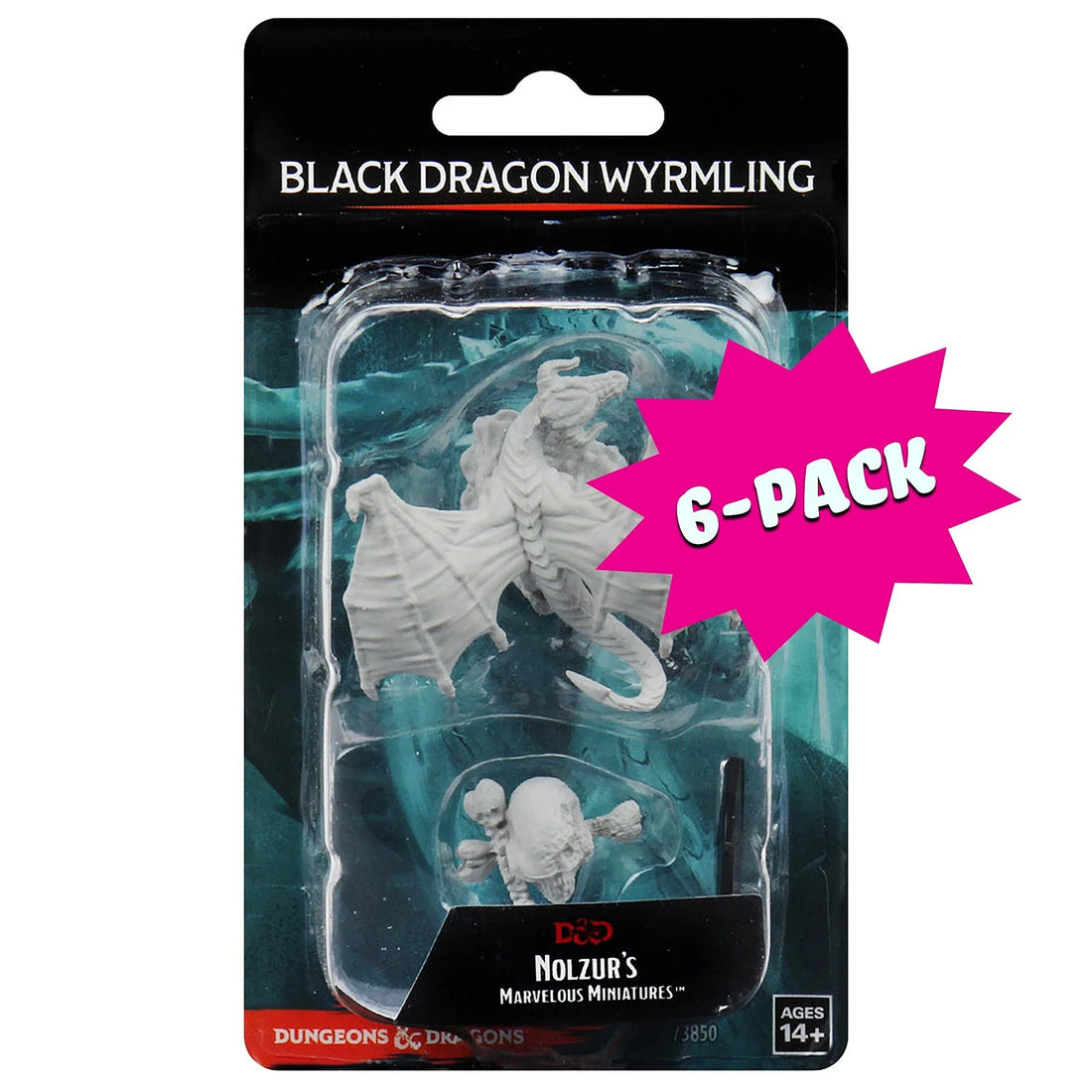 Black Dragon Wyrmling (Bundle of 6) (New in Box)