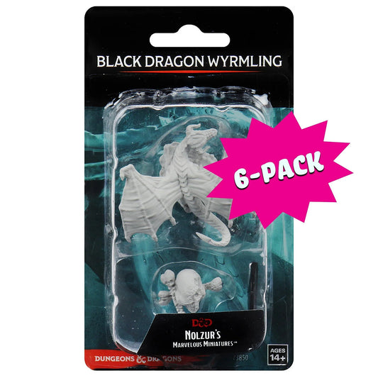 Black Dragon Wyrmling (Bundle of 6) (New in Box)