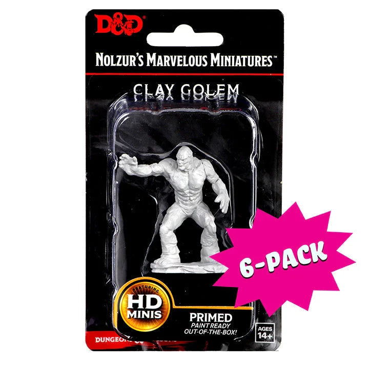 Clay Golem (Bundle of 6) (New in Box)