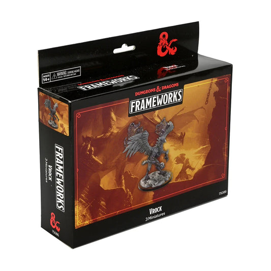 D&D Frameworks: Vrock: Unpainted and Unassembled (Unpainted)