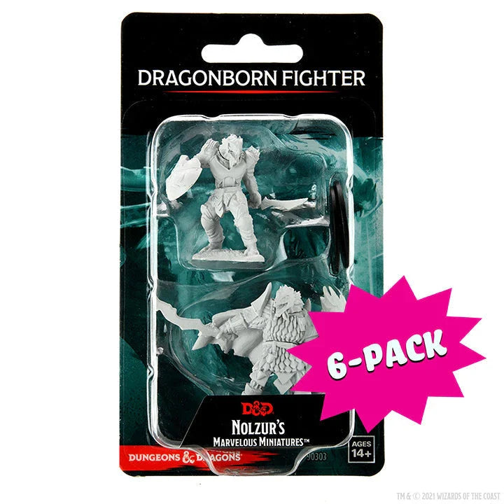 Dragonborn Fighter Male (Bundle of 6) (New in Box)