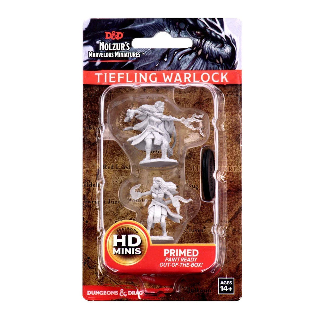Female Tiefling Warlock (Unpainted)