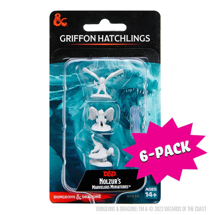 Griffon Hatchlings (Bundle of 6) (Unpainted)