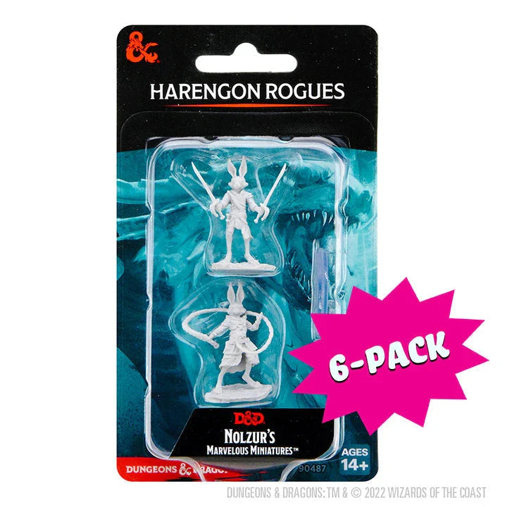Harengon Rogues (Bundle of 6) (Custom Painted)