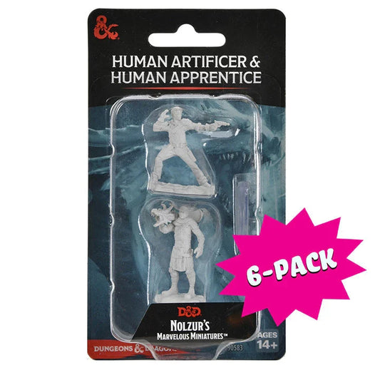 Human Artificer & Human Apprentice (Bundle of 6) (New in Box)