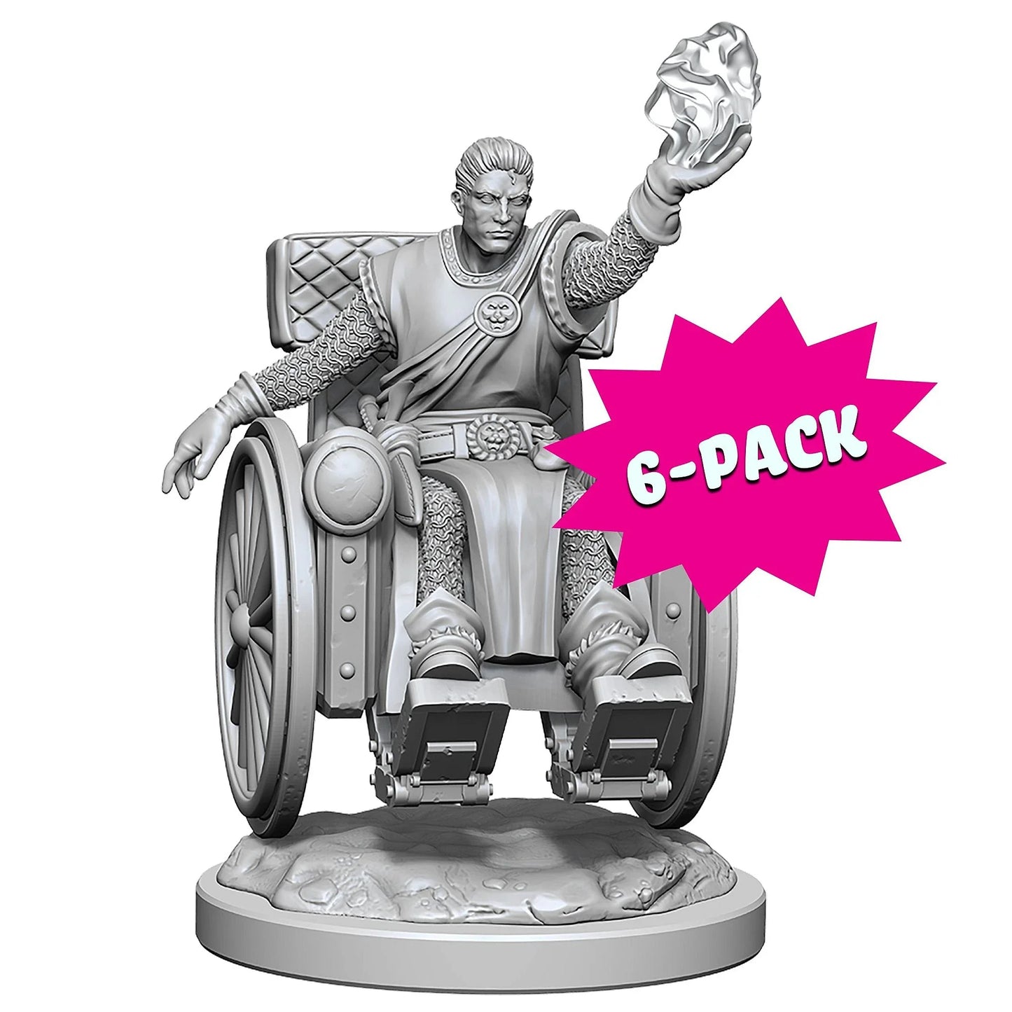 Human Clerics (Bundle of 6) (Unpainted)