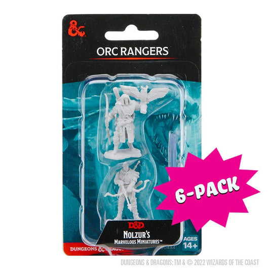 Orc Ranger Male (Bundle of 6) (Custom Painted)