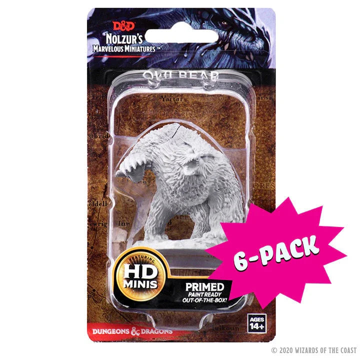 Owlbear (Bundle of 6) (Unpainted)
