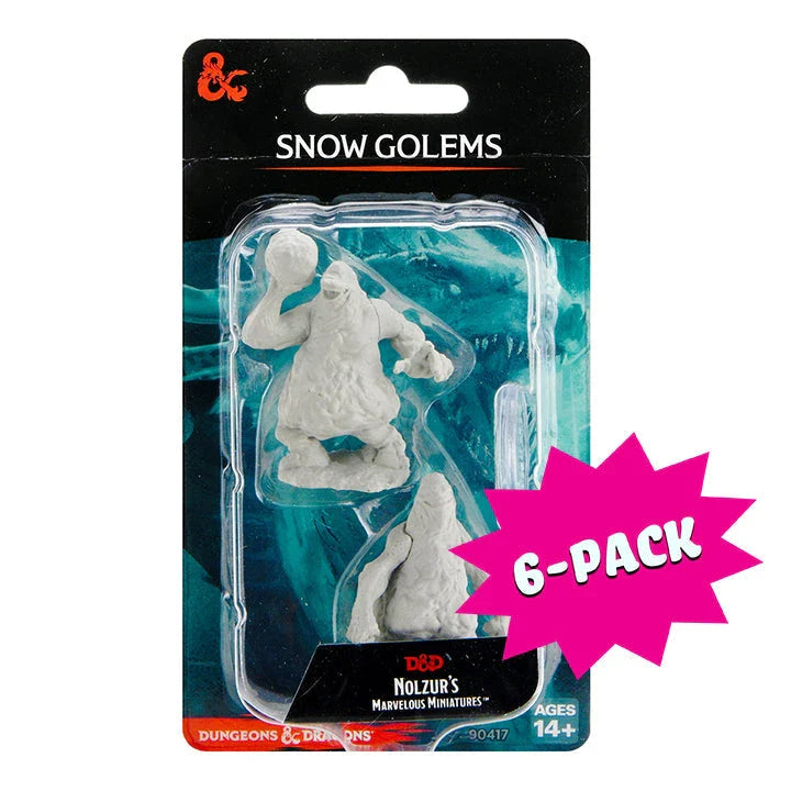 Snow Golems (Bundle of 6) (Unpainted)