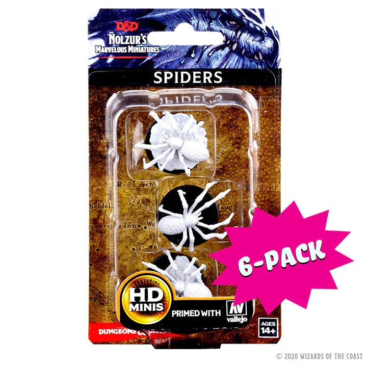 Spiders (Bundle of 6) (Custom Painted)