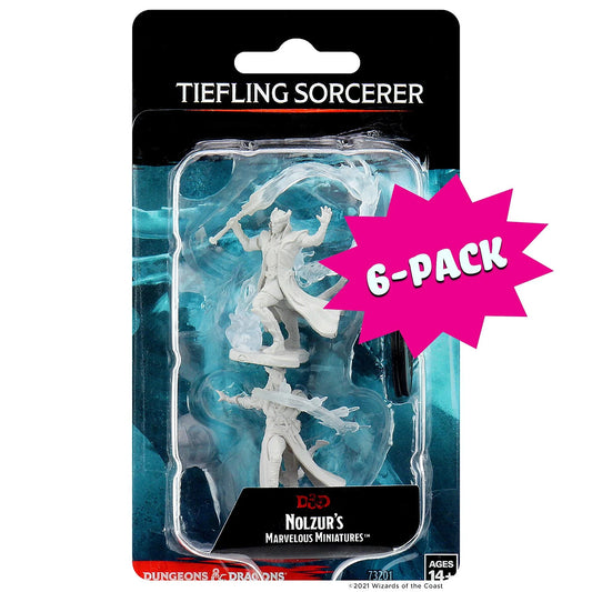 Tiefling Male Sorcerer (Bundle of 6) (Custom Painted)
